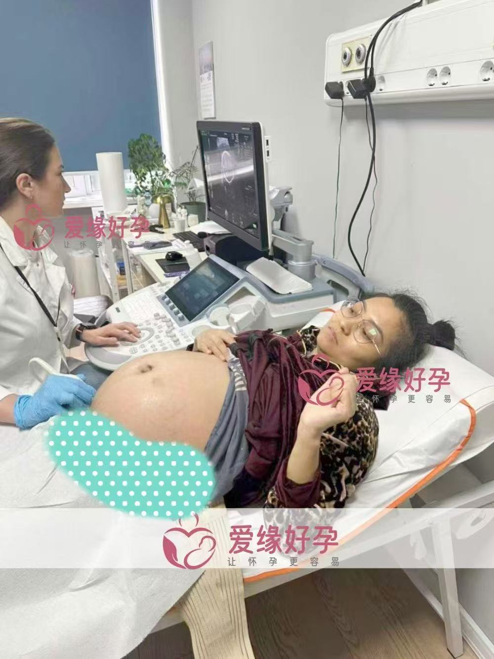 格鲁吉亚试管婴儿助孕爱心使者25周产检顺利通过